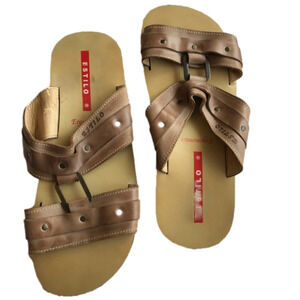 Estelio mens ergonomic sliders slip on sandals. Size 42